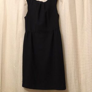 TALBOTS NWT black sleeveless sheath dress size 10